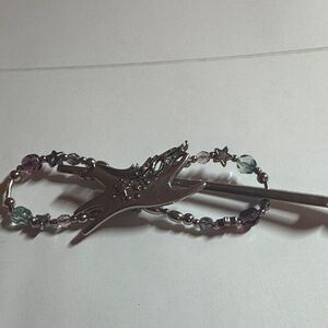 Lilla Rose Dancing horse flexi beaded barrette size M